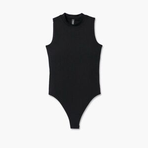 Vuori Black Sleeveless Bodysuit
